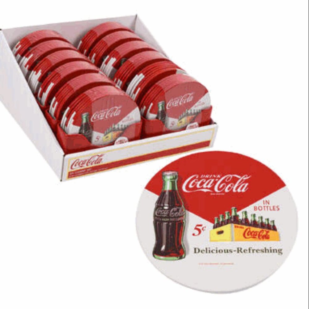 6pc Coca Cola Coaster Set